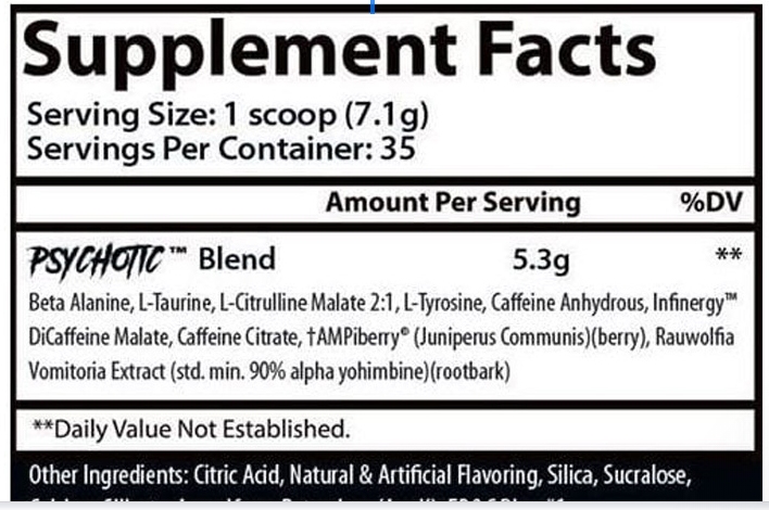 profi-nutrition.net | Product Psychotic Hellboy 250g